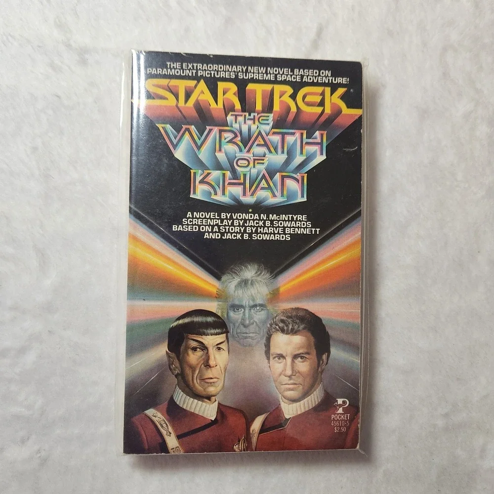 Star Trek The Wrath of Khan Novel Vonda N McIntyre Pocket Books 1982 Paperback